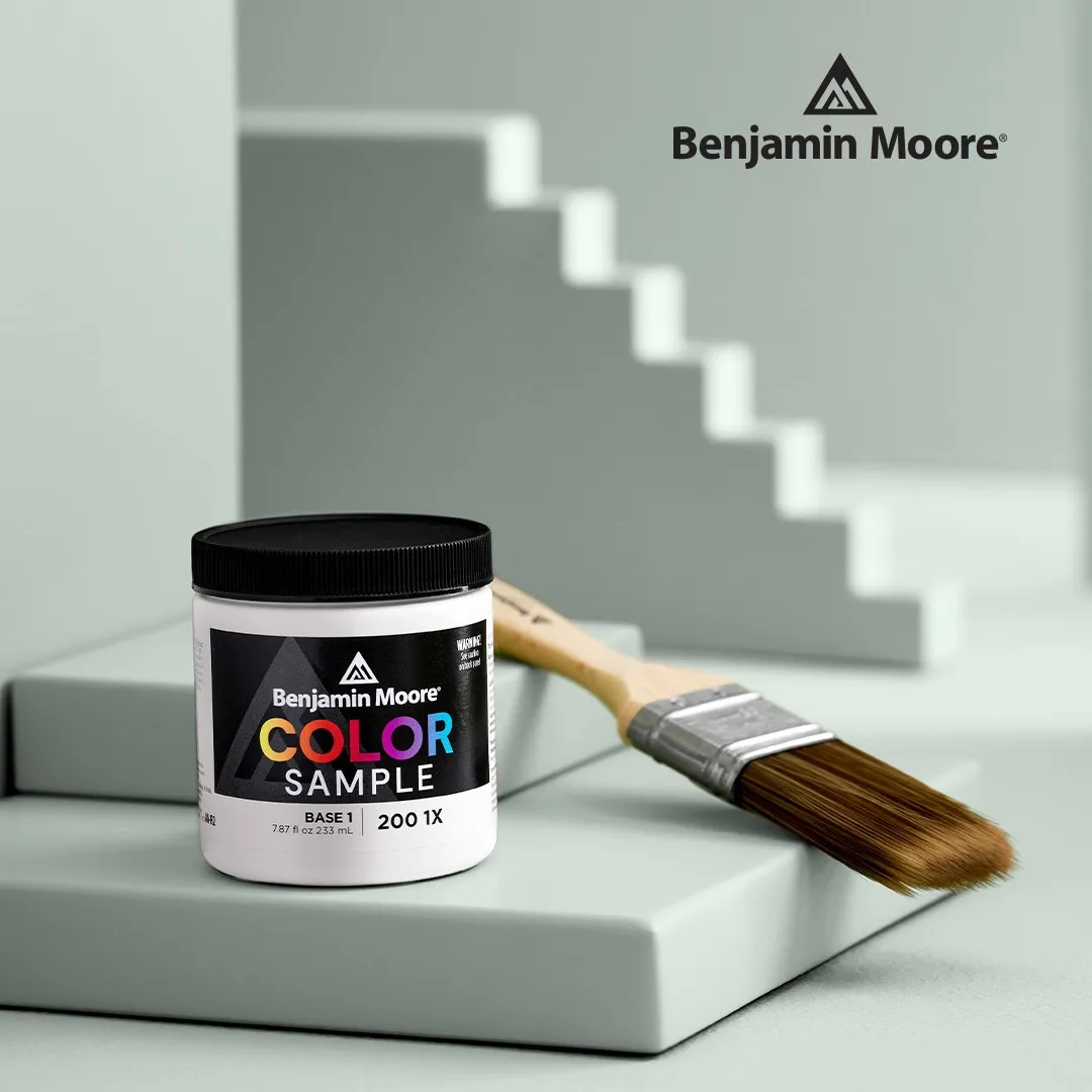 BM Color sample can | Rockwall Floor and Paint
