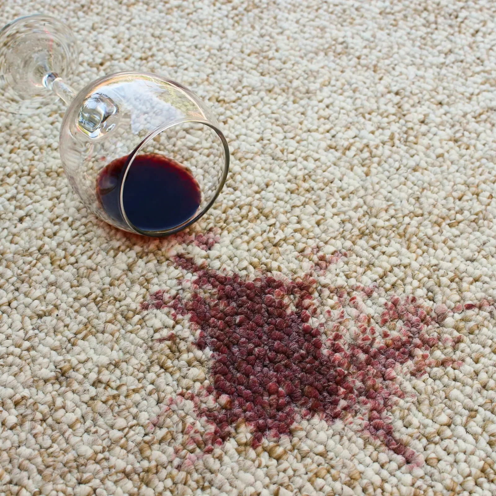 Carpet wine stain | Rockwall Floor and Paint